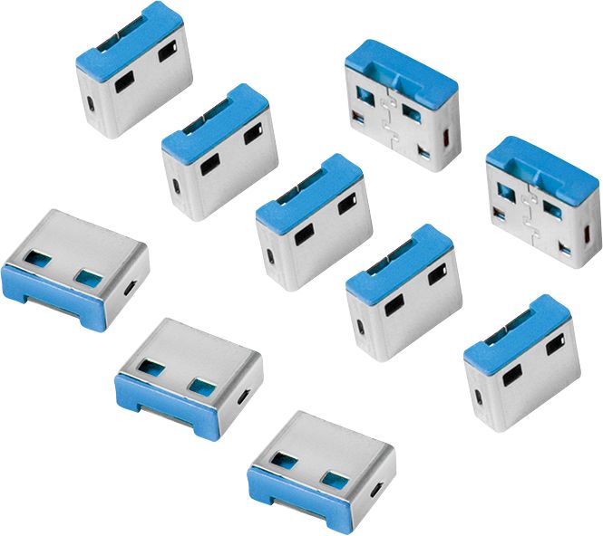 LogiLink Zestaw 10 blokad portów USB (AU0046)