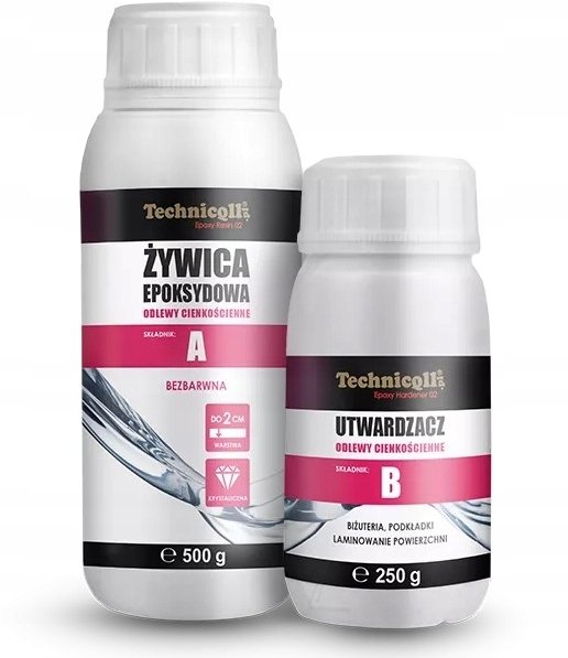 Technicqll ŻYWICA EPOKSYDOWA DO ODLEWÓW CIENKOŚCIENNYCH 750G