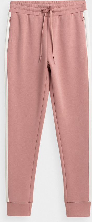 4f Spodnie damskie H4Z21-SPDD013 Pudrowy Koral r. XL