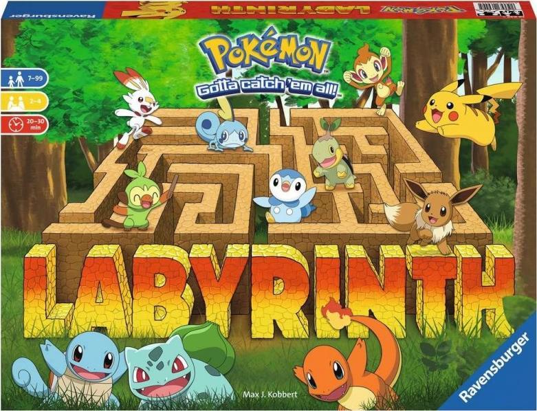 Ravensburger Gra planszowa Labyrinth Pokemon