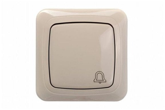 DOORBELL SWITCH BEIGE LIREGUS