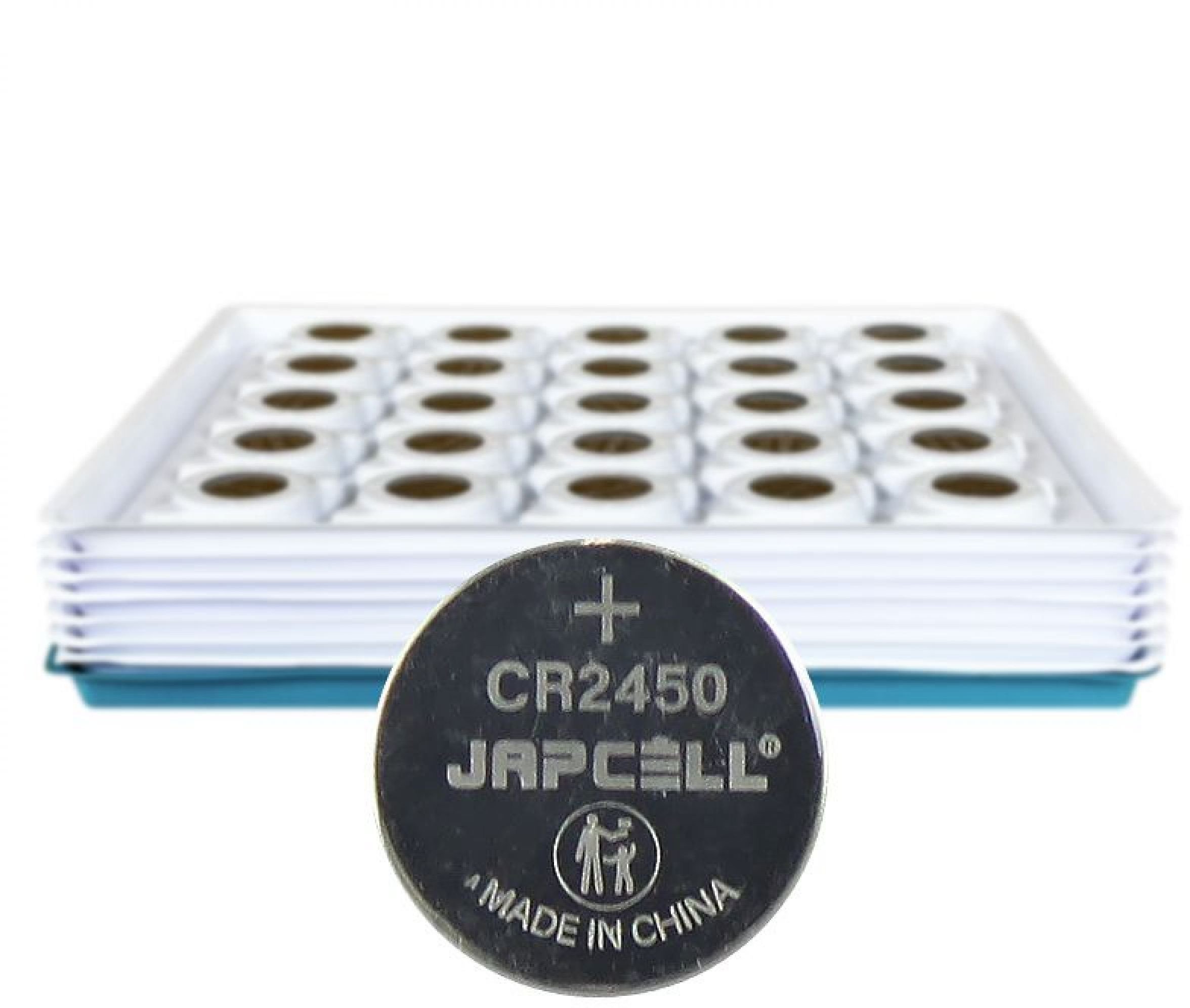 Rayovac Japcell CR2450 baterie litowe typu guzikowego - 100 szt. - opakowanie przemysłowe
