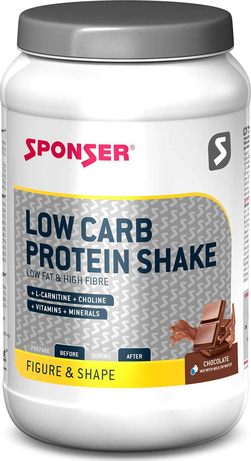 Sponser Odżywka PROTEIN SHAKE LOW CARB Czekolada Puszka 550g