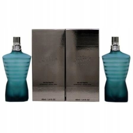 Set Duo, Jean Paul Gaultier, Le Male, Eau De Toilette, For Men, 40 ml For Men