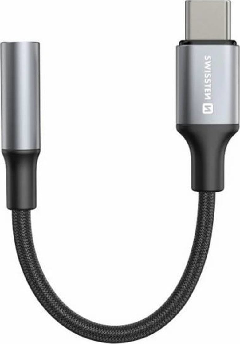 Adapter AV Swissten USB-C to Jack 3.5mm Audio Adapter 15cm