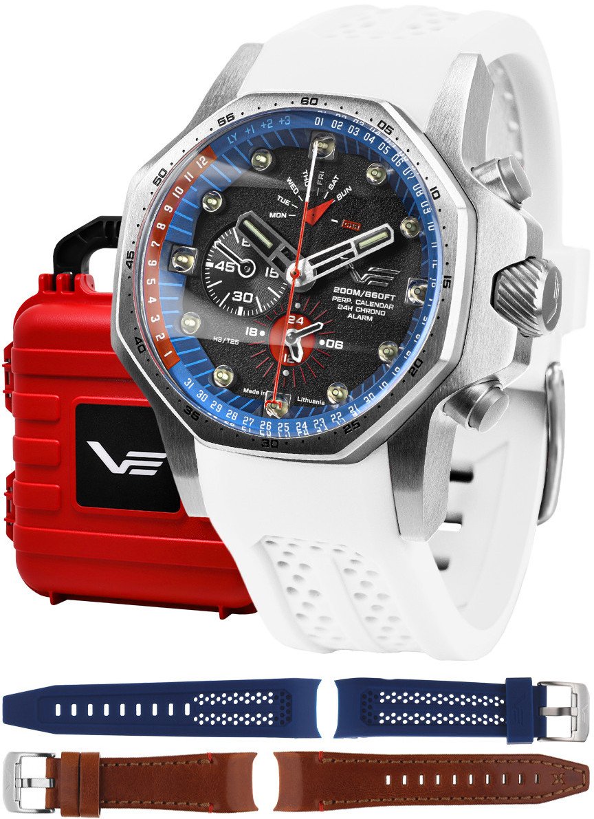 Zegarek Vostok Europe Zegarek męski Vostok Europe YM86-640A696SW biały