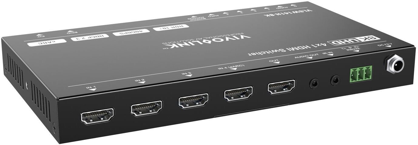 VivoLink HDMI switcher 4x1 8K@60Hz