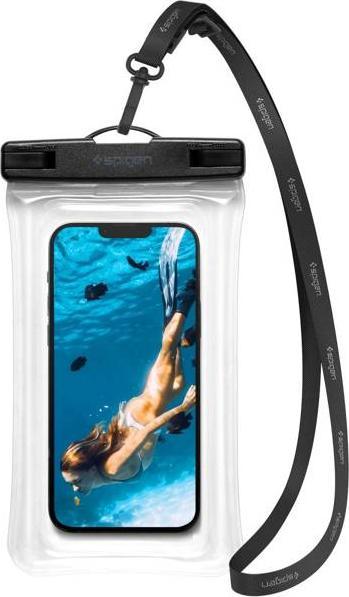 Spigen SPIGEN A610 UNIVERSAL WATERPROOF FLOAT CASE CRYSTAL CLEAR