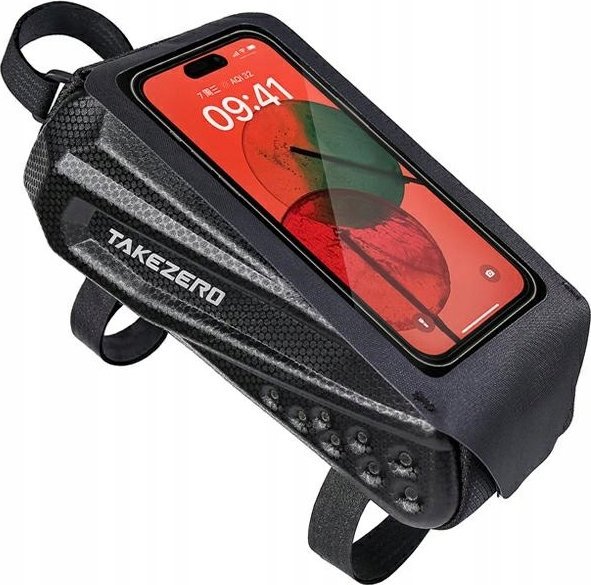 WildMan Etui/uchwyt rowerowy TAKEZERO TZ06 sakwa na ramę czarny/black