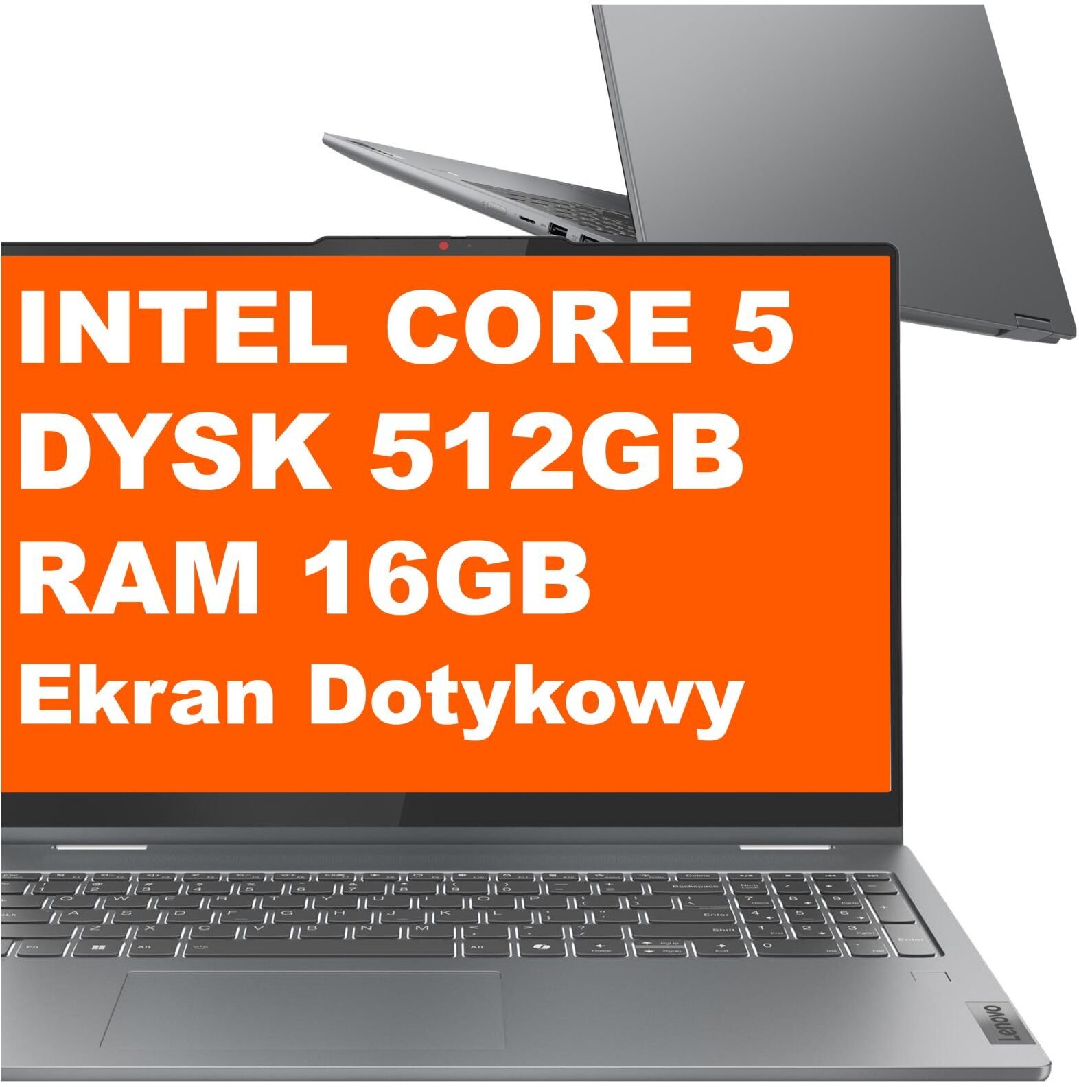 Lenovo IdeaPad 5 2-in-1 16IRU9 Core 5 120U / 16 GB / 512 GB / W11 (83DU004VUS)