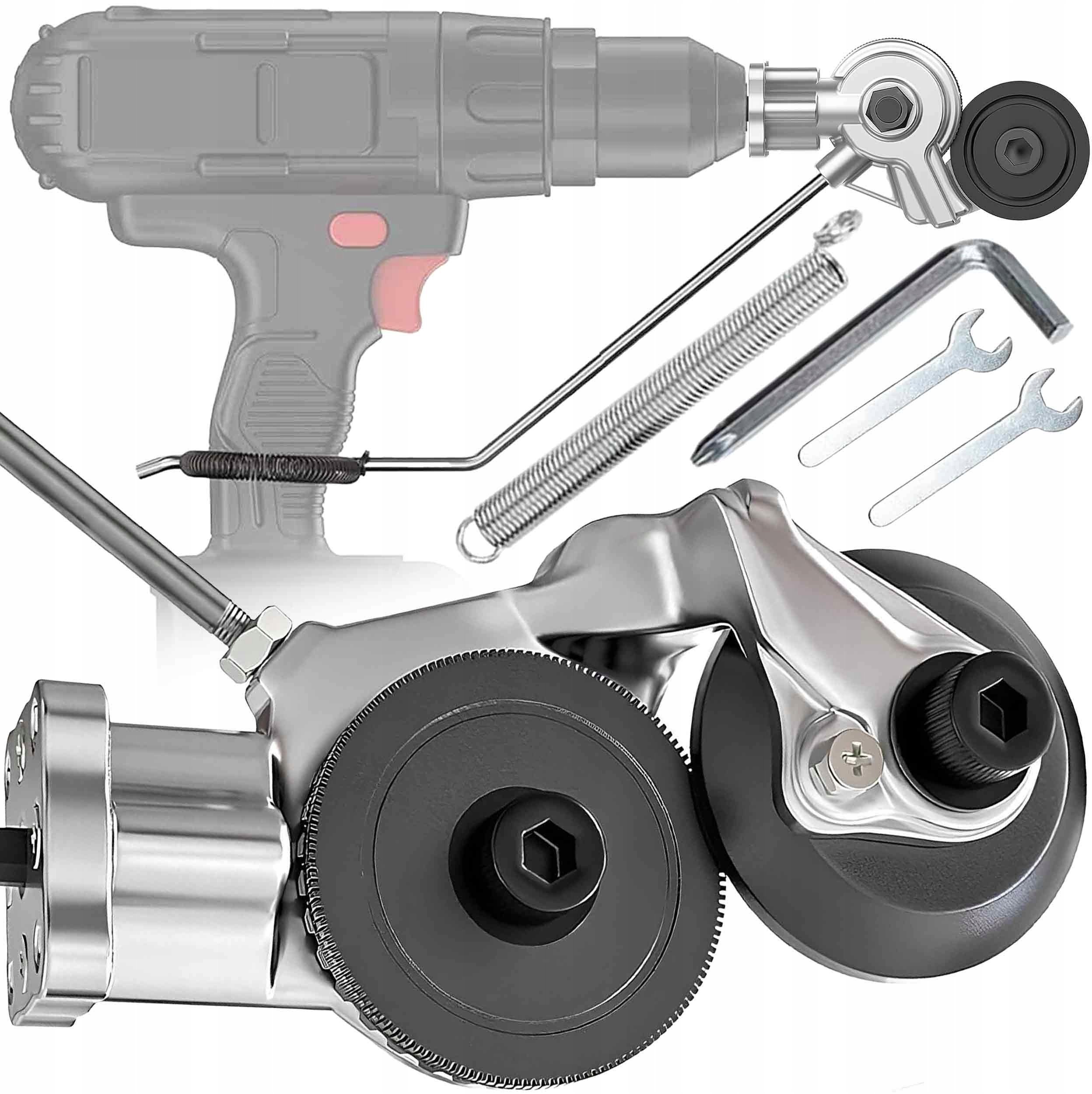 Renew Force Nożyce do blachy elektryczne NIERDZEWKI STALI METALU