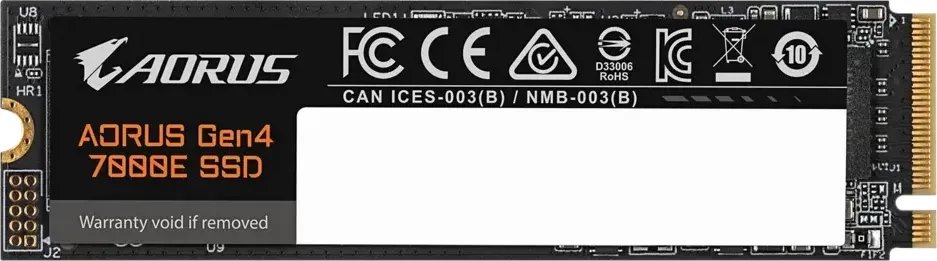 Dysk SSD Gigabyte AORUS Gen4 7000E 1TB M.2 2280 PCI-E x4 Gen4 NVMe (AG470E1TB)