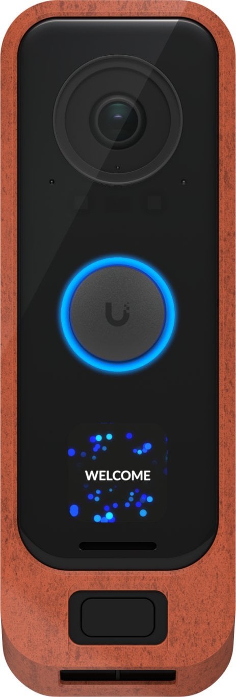 UACC-G4-DB-Pro-Cover-Brown - Ubiquiti Ubiquiti G4 Doorbell Pro Cover Brązowy Poliwęglan (PC) 1 szt.