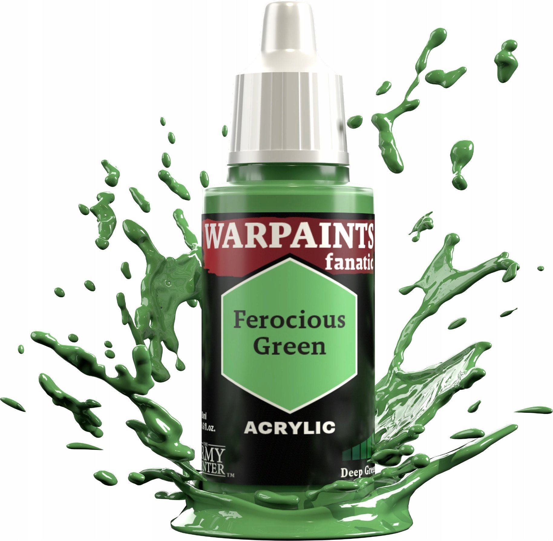 Army Painter The : Warpaints - Fanatic - Ferocious Green