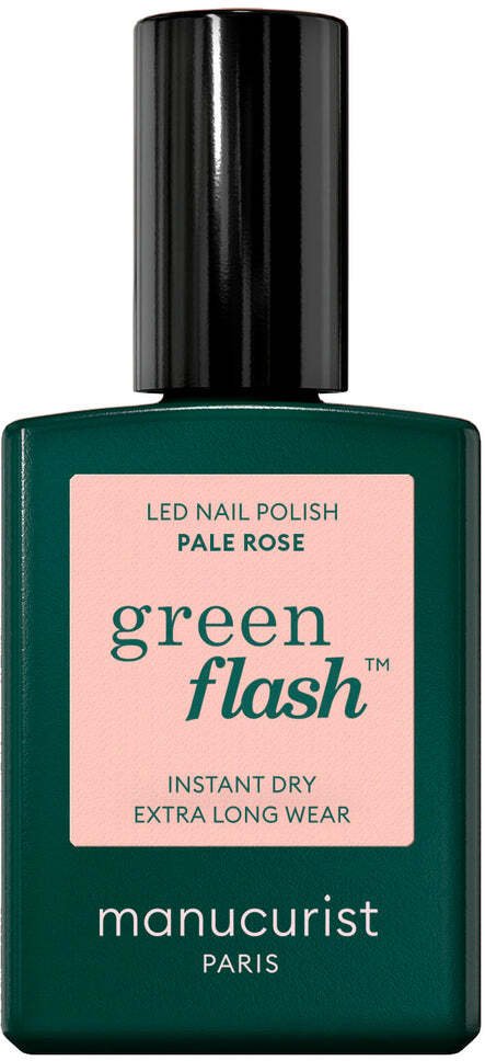 MANUCURIST_Green Flash Led Gel Nail Lacquer lakier do paznokci Pale Rose 15ml