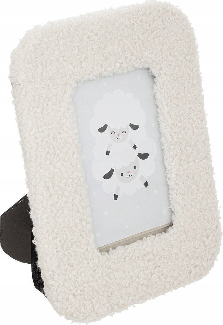 Ramka Atmosphera Ramka na zdjęcia owieczka bouclé, 22,5 x 17,5 cm