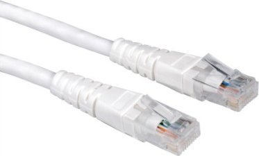 Secomp Kabel krosowy UTP, kat. 6 (klasa E), biały, 5 m