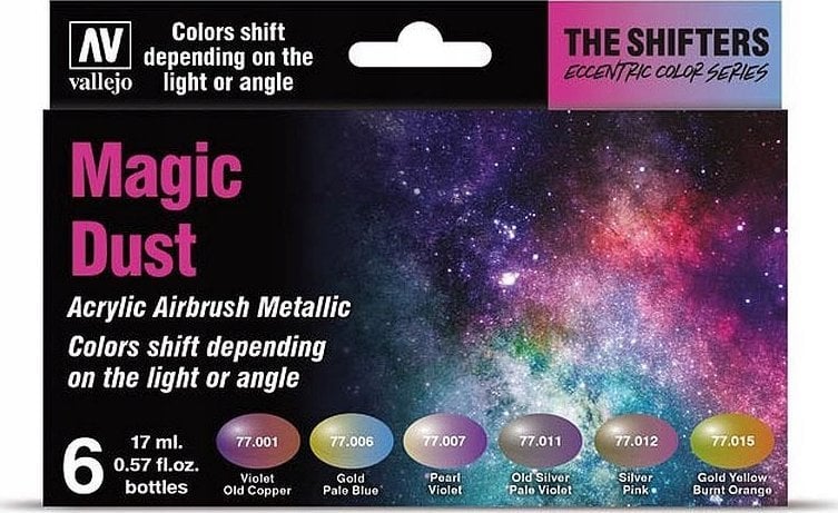 Vallejo Vallejo: The Shifters - Magic Dust 6x17 ml
