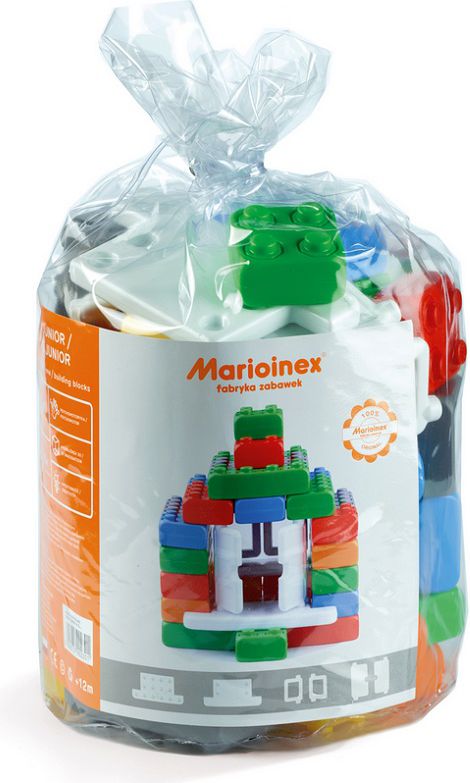 Marioinex Klocki cegły junior 40el