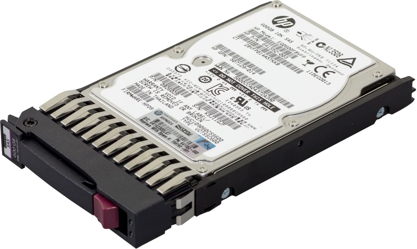 Dysk serwerowy HP 600GB 2.5" SAS