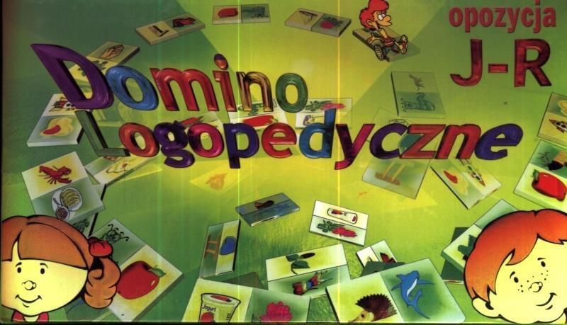 Samo-pol Gra - Domino logopedyczne J-R SAMO-POL - 188083