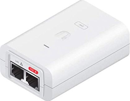   Ubiquiti POE Injector Ubiquiti 24VDC, 30W W POE-24-30W-G-WH