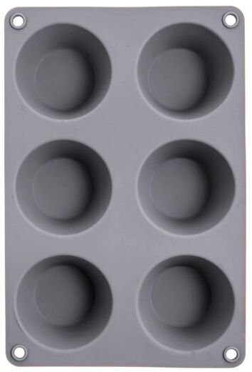 Cometic PAN MUFFIN SILICON 6 CUPS 23.7X16X3CM