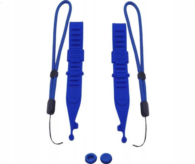 Vortex Virtual Reality Uchwyty z silikonu do kontrolerów Oculus Quest 2 niebieski