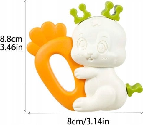 Zestaw gryzaczkÃ³w dla niemowlÄt 4 sztuki