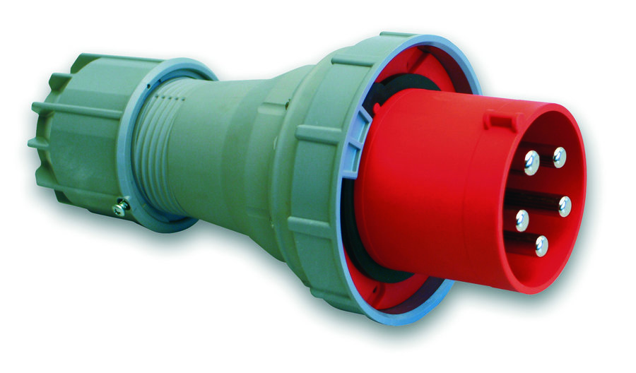 PCE Wtyczka przenośna POWER TWIST 63A 400V 3P+Z+N IP67 - 035-6