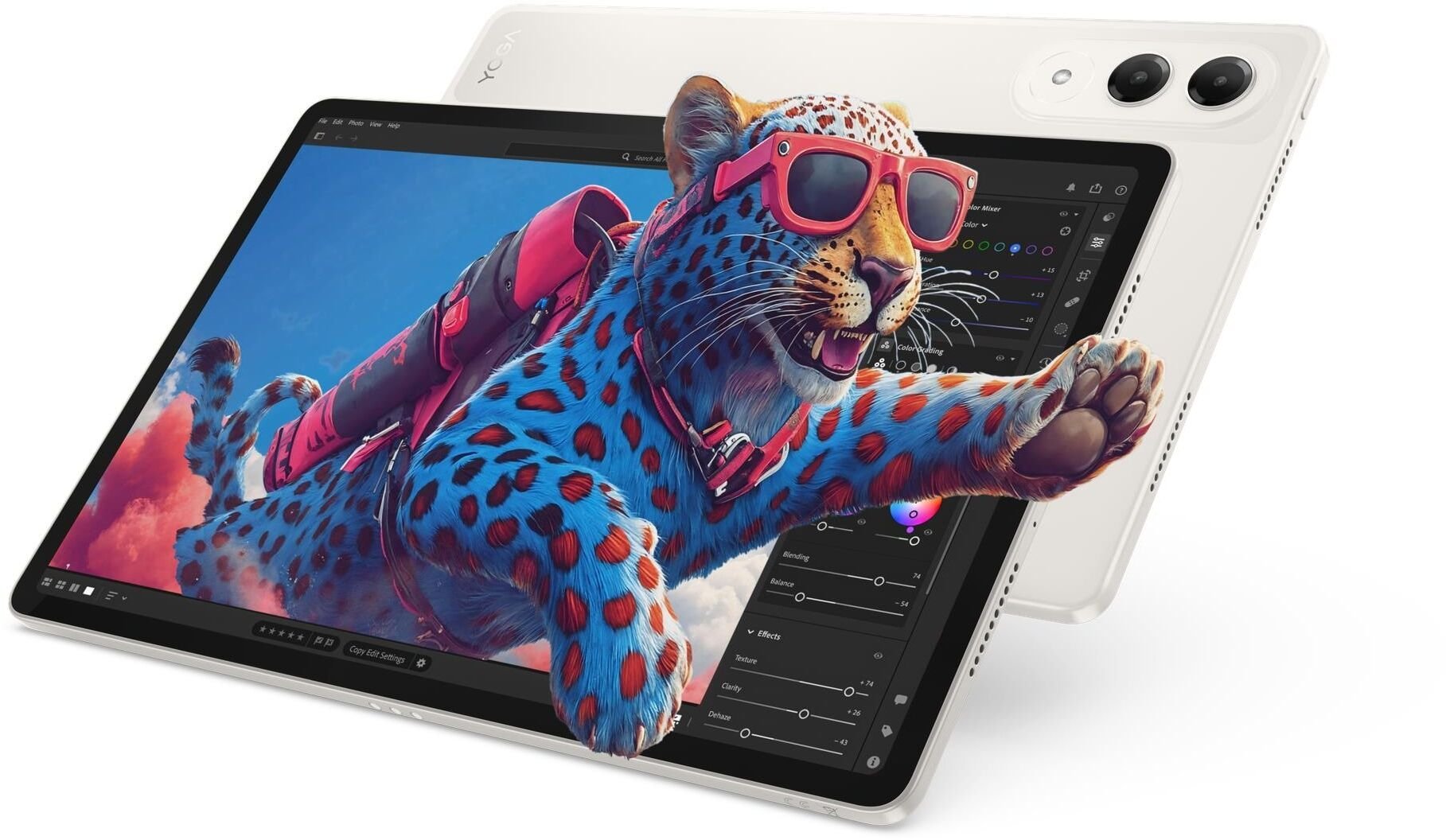 Tablet Lenovo Yoga Tab 11.1" 256 GB Biały (ZAG60208SE)