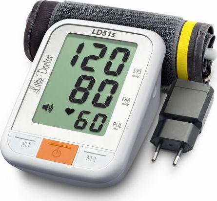 Ciśnieniomierz Little Doctor Ciśnieniomierz elektroniczny z funkcją mowy Little Doctor LD51S + zasilacz