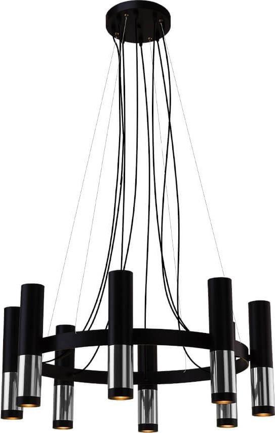 Zdjęcia - Żyrandol / lampa Ring Lampa wisząca Amplex Czarny zwis pokojowy KAVOS nowoczesny  pierścień 