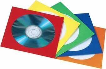 Hama Etui do CD/DVD HAMA 50 szt. Kolorowe
