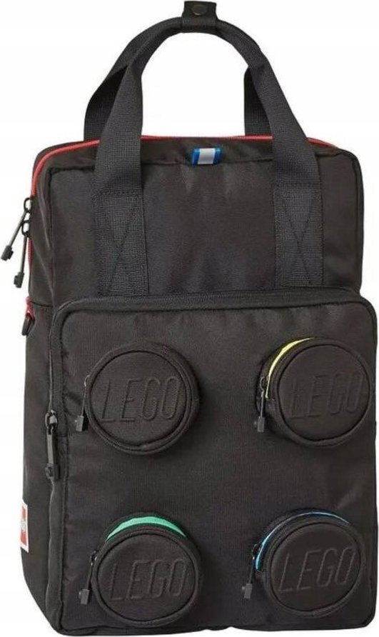 LEGO Brick 2x2 Backpack 20205-0354 Czarne One size