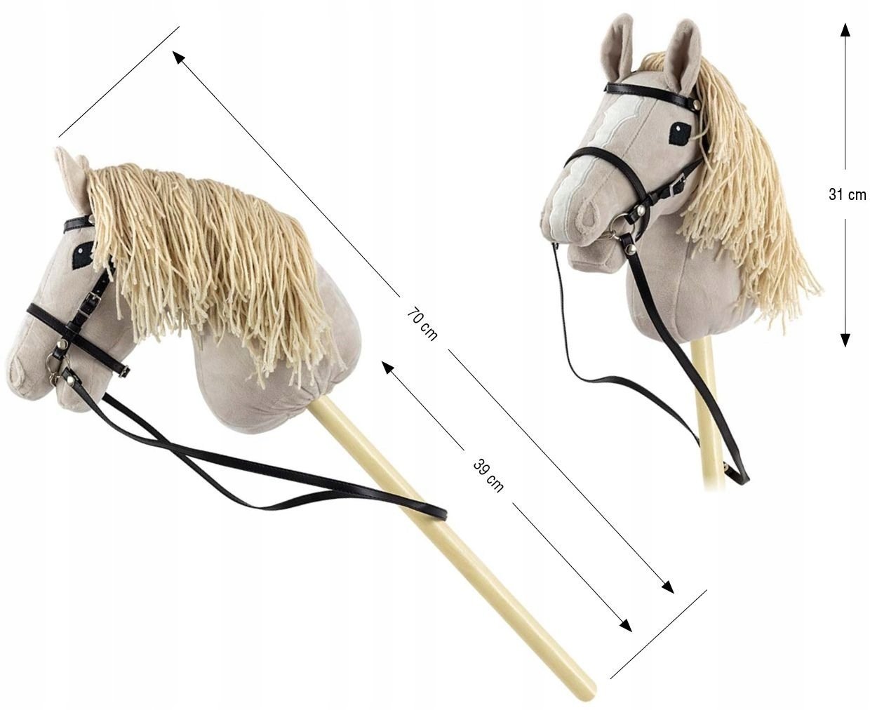 Milly Mally Hobby Horse Plus szary