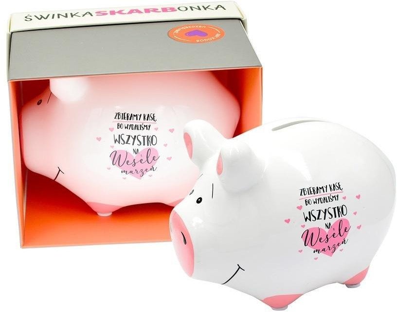 KUKARTKA Skarbonka mała świnka (5906850802915)