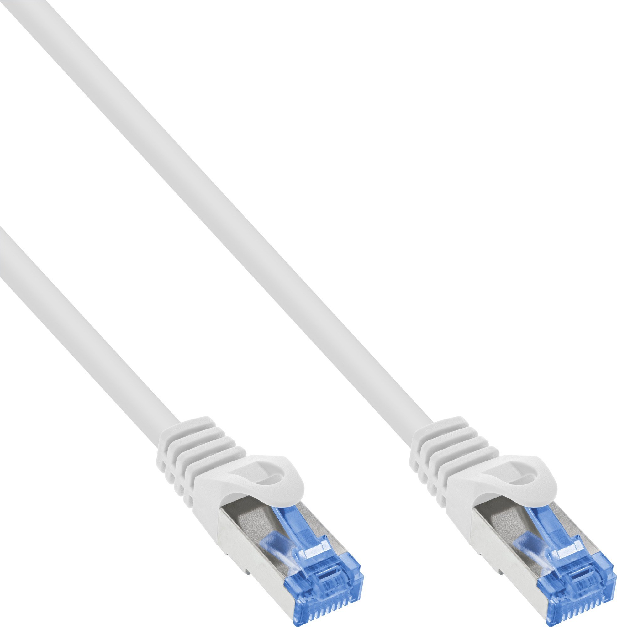 Zdjęcia - Kabel InLine ® Patch cable, Cat.6A, S/FTP, TPE flexible, white, 40m 