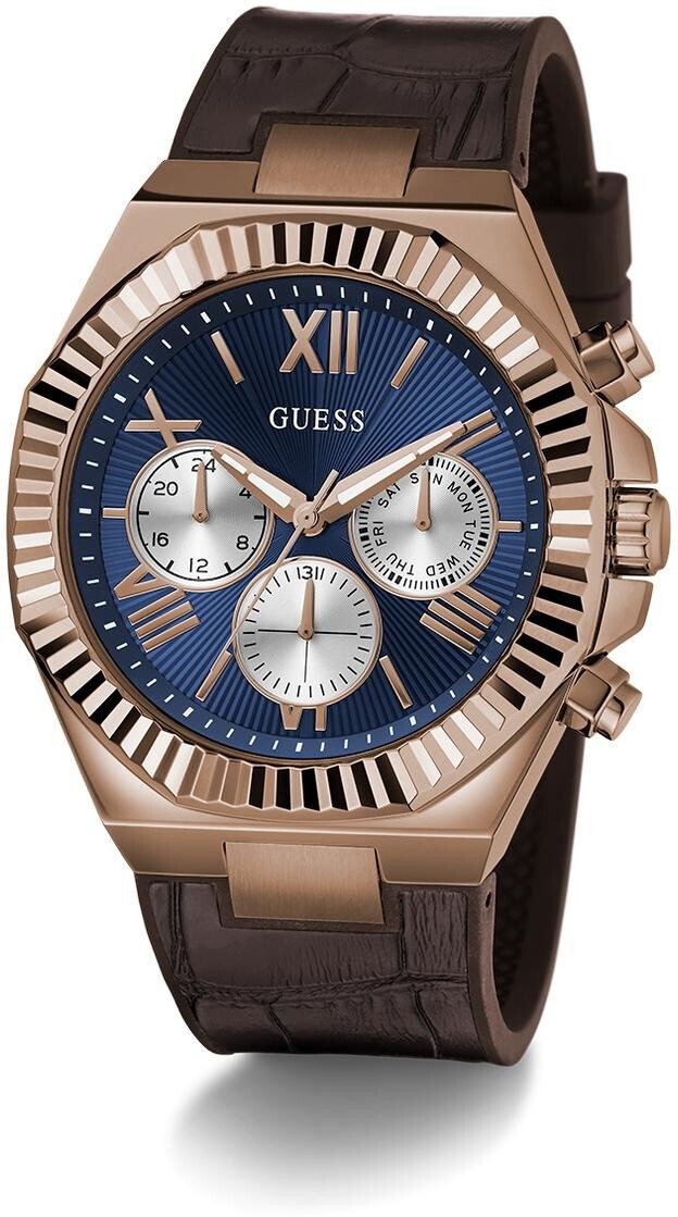 Zegarek Guess Zegarek męski Guess GW0791G4 brązowy