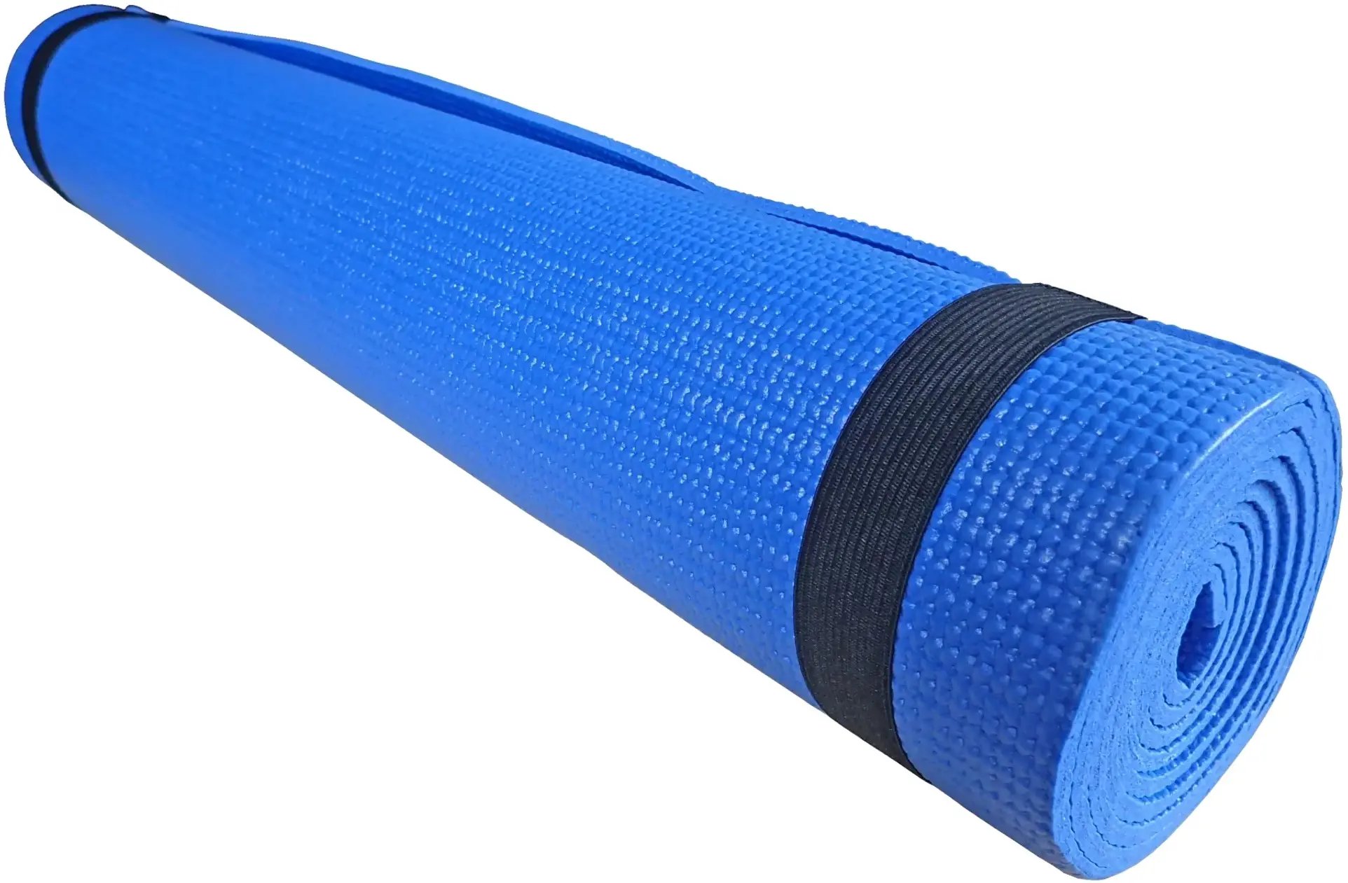 Kubisport Mata gimnastyczna do ćwiczeń jogi pilatesu niebieska 173x61x0,4cm