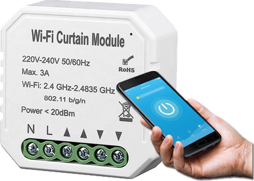 RTX Inteligentny Sterownik Rolet Tuya WiFi Dopuszkowy