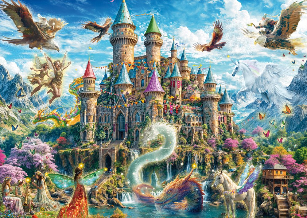 Puzzle PQ 1000 Kraina wyobraźni