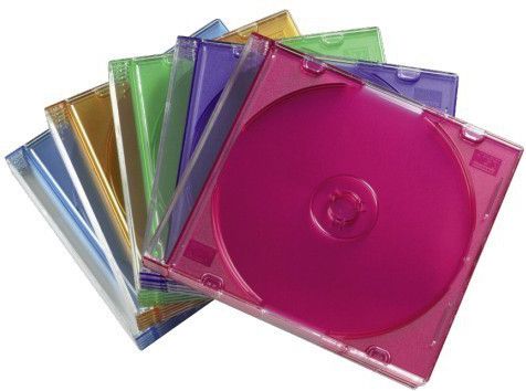 Hama Pudełka Na Płyty CD/DVD, 25 szt. Różne kolory (51166)