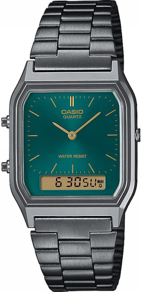 Zegarek Casio Zegarek damski Casio AQ-230EGG-3AEF szary