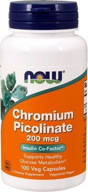 NOW Foods Chromium Picolinate 100 kapsułek