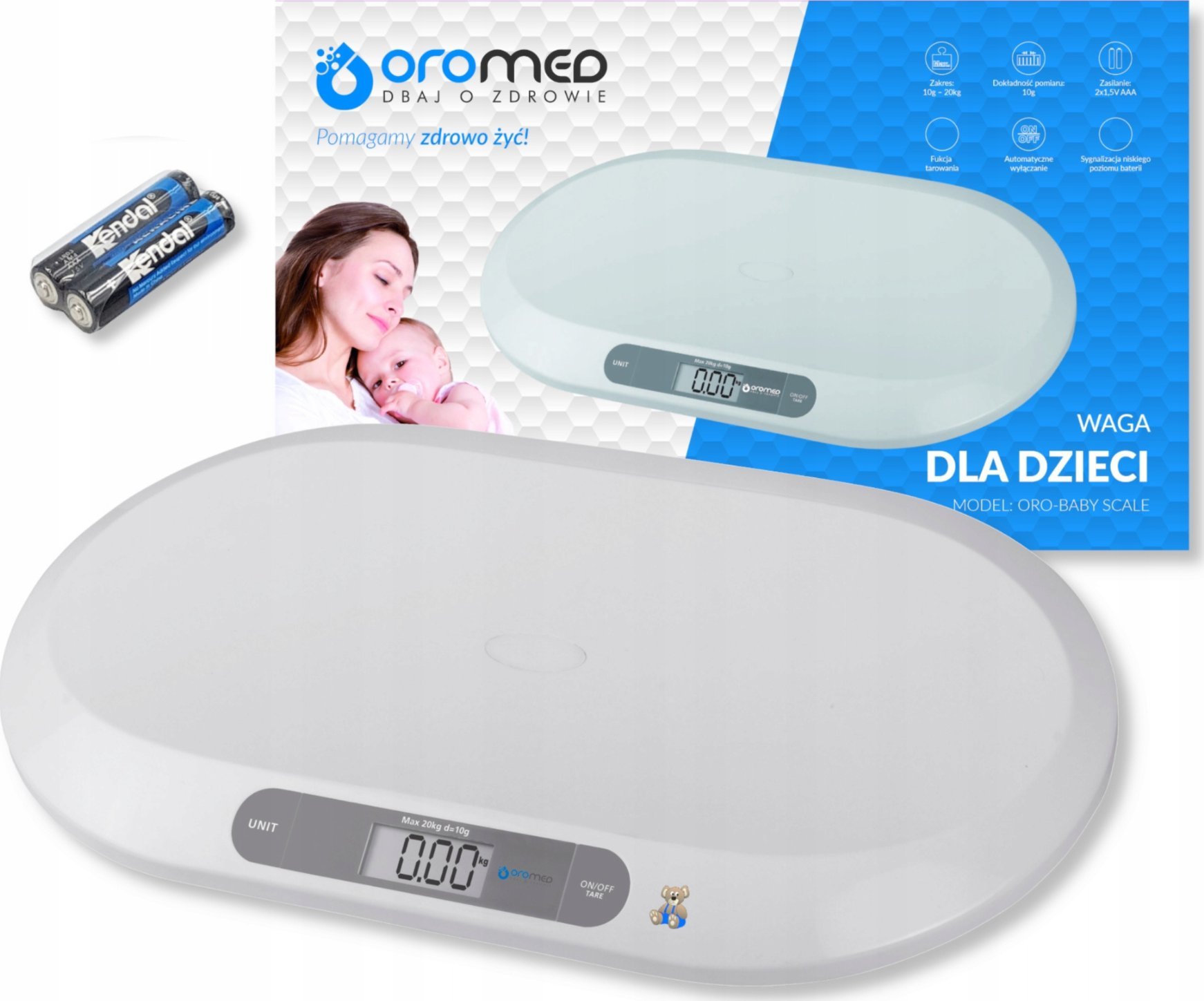 Oromed Waga elektroniczna dla noworodków i dzieci