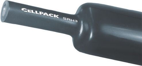 Cellpack Rura termokurczliwa grubościenna z klejem czarna 4-16/1000mm SRH3 (135860)