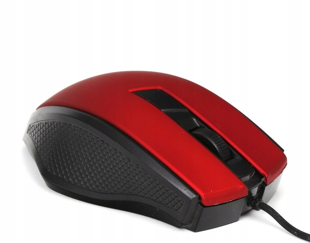 Mysz Omega 45528 Czerwony (OM08R)