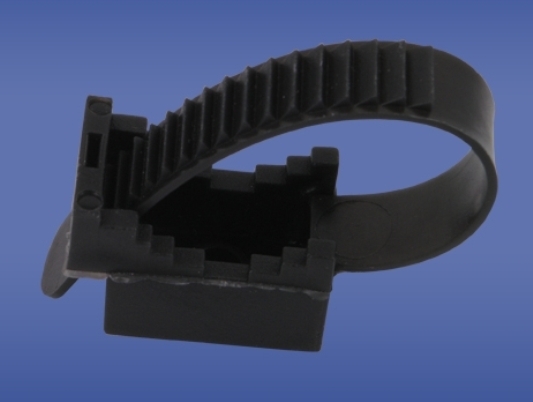 Elektro-Plast Uchwyt paskowy UP22UV czarny 100szt. - 12.11