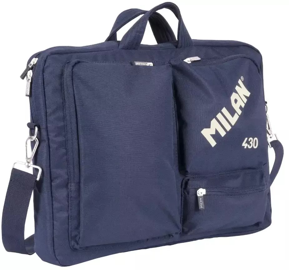 Torba Milan Torba na laptopa niebieska